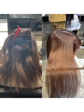 ローリー(Rowlly) 〇美髪矯正 before after