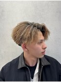 ツイストスパイラル×ゴールドハイライト