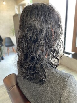 ロム(ROM) メンズロン毛パーマ