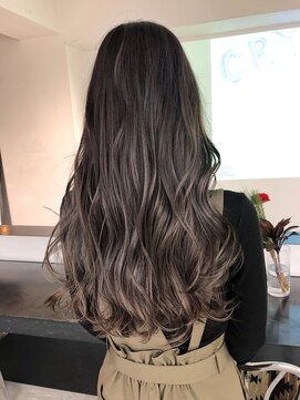 マスカリ(muscali) 【原田】ツヤハイライト　アッシュベージュハイライト