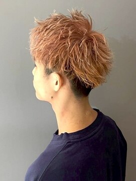 ワンズナゴヤ 名古屋栄店(ONE's NAGOYA) スペインカールスパイキーショートブルーブラックフェザーパーマ