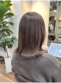 髪質改善/透明感/ミディアム/白髪ぼかしも◎