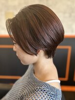 アグ ヘアー フォーキー 焼津店(Agu hair Forky)&nbsp;大人の品と抜け感を両立する美シルエットショート