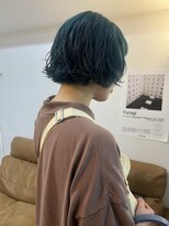 アル 心斎橋(alu)&nbsp;ブリーチ/ボブ/グリーン