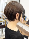 【白髪染め可】ボブショート ビフォアー＆アフター