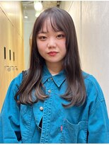 ガーデンヨコハマ(GARDEN YOKOHAMA) インナーカラー/フェイスフレーミング/くびれミディアム/暗め