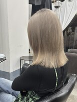 エシカ(ethica)&nbsp;【ethica_南船場】ブロンディグレージュ×ミディアム