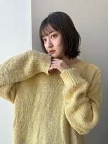 トリッカバルコニー ハヤマ(tricca Balcony Hayama)&nbsp;大人ボブ/ナチュラル/前髪あり/柔らか質感