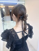 カケル(×.)&nbsp;カチモリヘア／タイトアレンジ／韓国ヘア