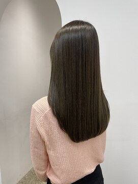 黒髪/クラゲヘアー/オリーブグレー/小顔/ココアベージュ/千葉