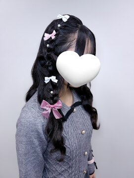 アールエーサロンモノクロ 秋葉原(RA SALON モノクロ) 編みたらし