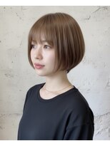 レウナ 外苑前(Reuna)&nbsp;30代40代大人可愛いボブ　大人ショートボブ　前髪