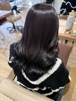 フレイムス ヘアアンドリラックス 南越谷店(Frames hair&relax)&nbsp;暗めラベンダー