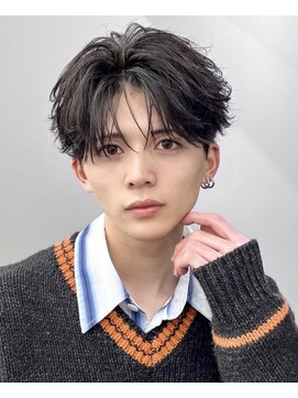 アストラ(ASTRA) MEN’S HAIR/波巻きツイストスパイラル/リバースセンターパート