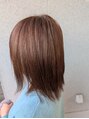 パウダーヘアー(powder hair)&nbsp;元の癖とダメージが強かった髪の毛も髪質改善で綺麗になります