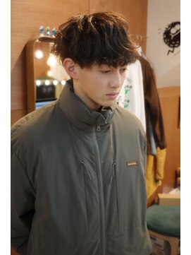 エディ(Edy) メンズ波巻きスパイラルパーマツイストピンパーマ眉毛カット岡山