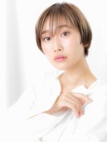 ドクターズ サロン ラブ(Dr's Salon LAB) シールスルーバングハイライト丸みショートf古河10代20代30代