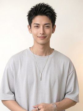 リリアーナ(LILIANA) 池袋 爽やか ソフト刈り上げ アップバング ナチュラル