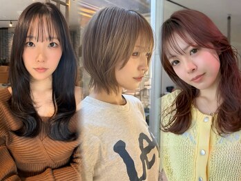 クティエ(Cuthie)の写真/「可愛い顔周り・顔周りレイヤー・韓国ヘア・結んで可愛い顔周り」可愛いをデザインします。