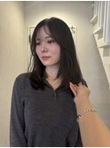 ワンホンレイヤー/ミルクティーブロンド/ダークブルー/一宮