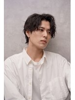 トラスト ザ バーバー 東京駅八重洲店(TRUST the Barber)&nbsp;センターパート/ツイストスパイラルパーマ/メンズパーマ