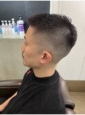 スキンフェードショート　新宿/スキンフェード/バーバー/眉毛