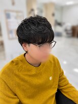 ラフホームファボ(Laugh Home favo.)&nbsp;ナチュラルマッシュ×ニュアンスパーマ