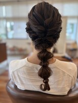 ヘアケアサロンジェー(J)&nbsp;編み下ろしヘアセット