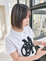 ユイマァル 倉敷(YUIMARL) インナーカラー★倉敷20代30代40代★ミルクティーベージュカラー