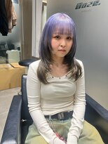 ウーズ ハラジュク(Ooze.HARAJUKU)&nbsp;ハッシュカットデザインカラーツートーンカラー原宿
