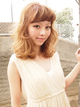 ナヌーク シブヤ(nanuk shibuya) ハッピーにさせてくれるペールカラーのガーリーミディアム◇◇