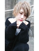 フィリア 台原店(Filea)&nbsp;菅原卓馬☆"シルバーベージュ"×"ベビーショート"☆