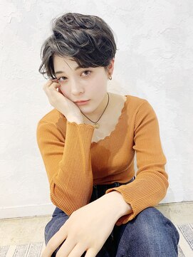 ラボヘアー(labo hair) マニッシュショートパーマ