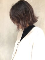 アルバム 銀座(ALBUM GINZA) シアラベンダーグラデーション_外ハネボブ_ba262942