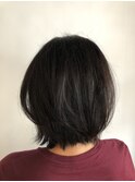 お手入れ簡単ショートボブ