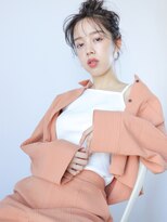 アイティー バイ アルバム 中野店(IT by ALBUM)&nbsp;カジュアルお団子スタイル_厚めバングローライト_7242