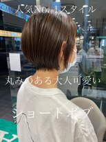 ナチュラルショートボブ