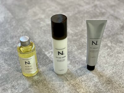 大人気の「N.」がラインナップ。お試しもできます