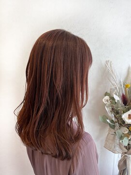 イソラヘアアトリエ(Isola hair atelier) 【Isola】ピンク×ロング