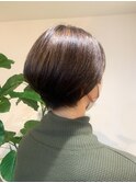 形が崩れにくい*ショートボブ