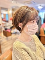 スニップ(Snip) 20代/30代/40代大人可愛い耳掛け丸みショート