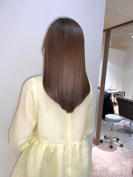 アールサロン 名駅(Rr SALON) 赤みを抑えたブラウンヘア/名駅/伏見