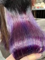 アローズ 荒尾店(arose)&nbsp;インナーカラーでピンクとパープル！