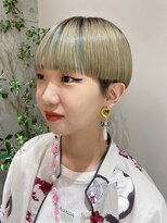 サンド 池袋(sand)&nbsp;推しカラー/インナーカラー/ショートヘア/池袋駅/ボブ