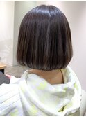 【 Ｉ. 】30代からのナチュラル前下がりショートボブ　川口