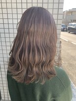 ヴィフ 大船(VIF)&nbsp;ウルフ/マチルダボブ/ピンクベージュ/インナーグレージュ/