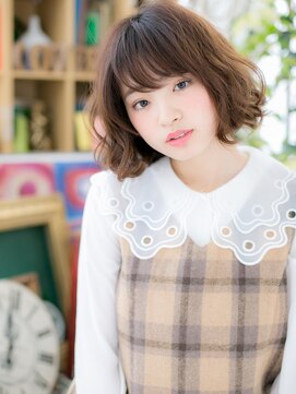 カバーヘア ブリス 上尾西口店(COVER HAIR bliss) 大人可愛いバレイヤージュ小顔ゆるふわカールc5上尾10代20代30代