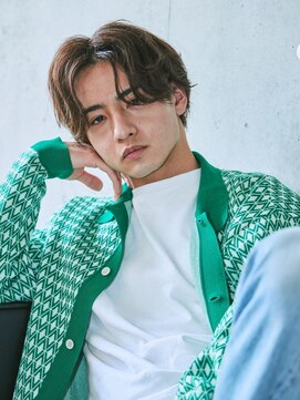 リトル 足利(little) ニュアンスパーマセンターパート