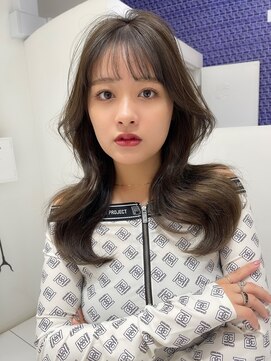 ボタン シブヤ(VOTAN SHIBUYA) 韓国風/レイヤーカット/セミロングヘア/20代/30代