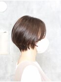 ショートボブ　 黒髪/グレーベージュ/レイヤーロング/髪質改善